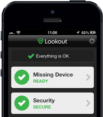 ios iphone lookout security app