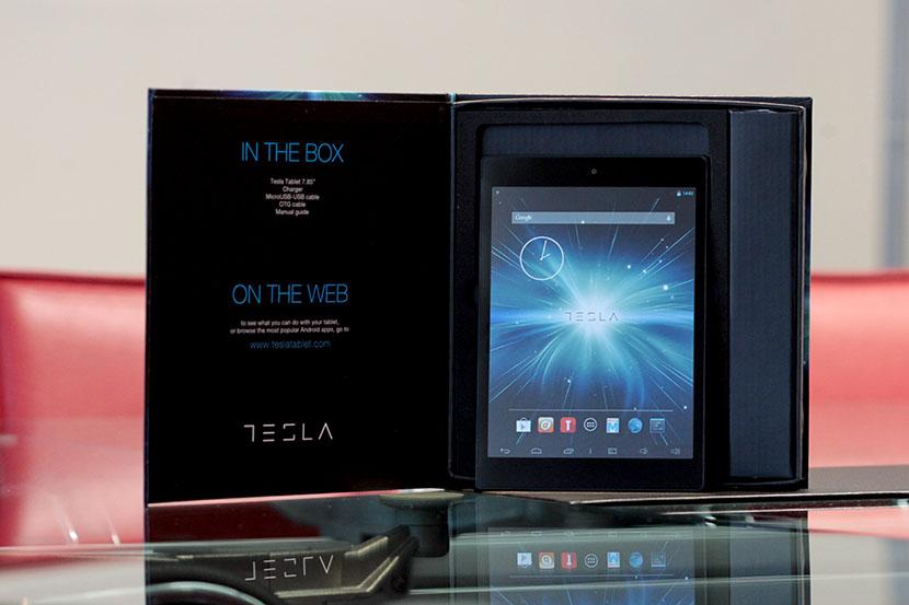 Tesla tablet