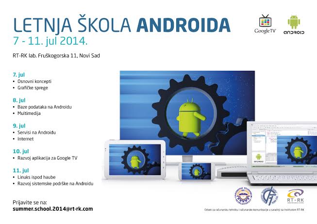 letnja škola Androida