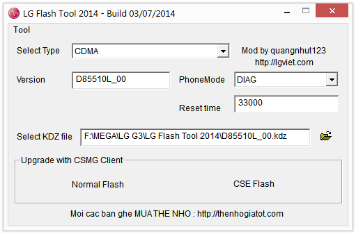 LG Flash Tool 2014
