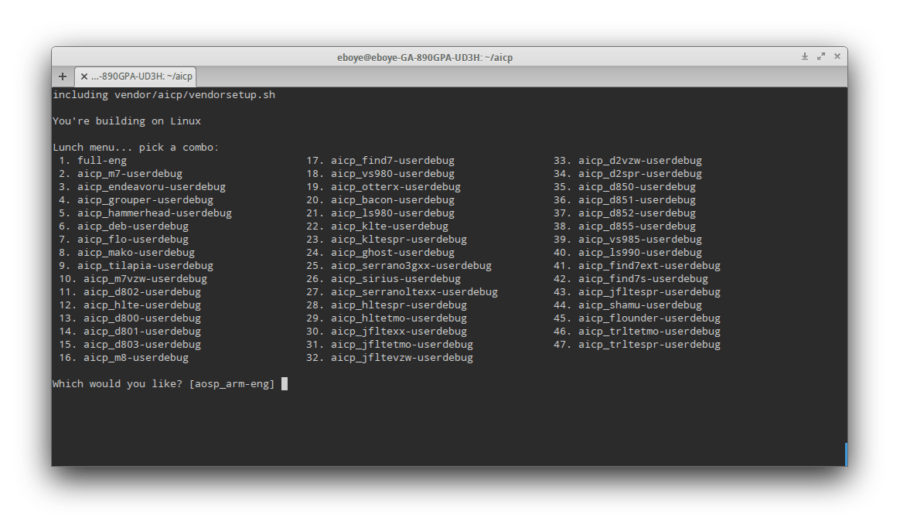 AICP Devices Supported