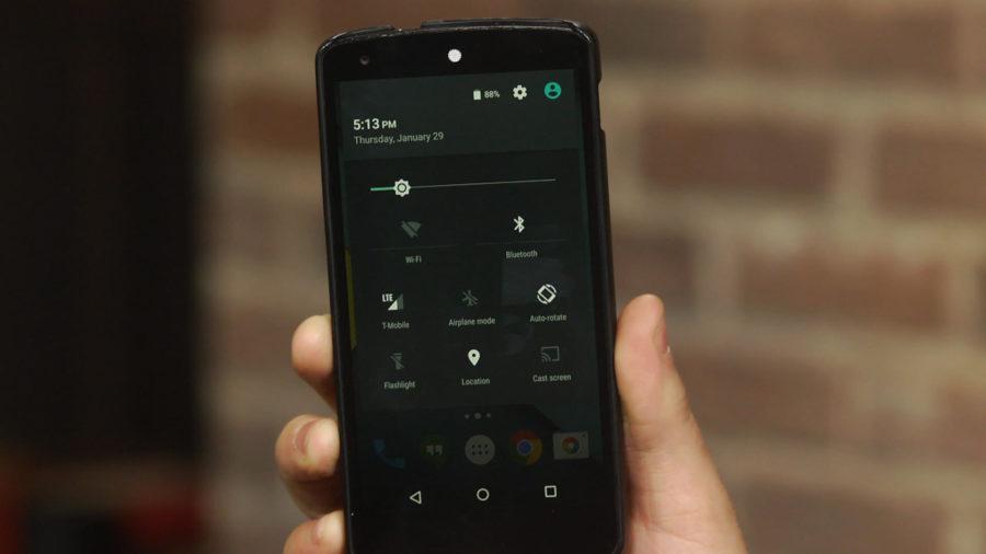 quick toggles