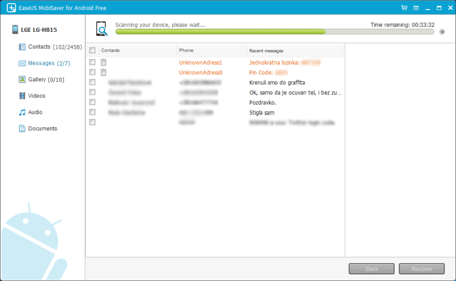 easeus main interface