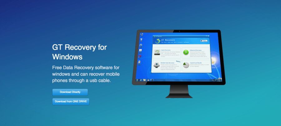 GT Recovery windows