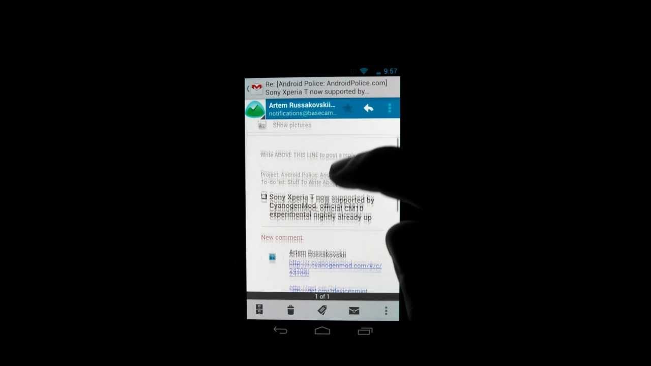 YouTube: [Gmail] nove funkcionalnosti: Pinch-To-Zoom i Swipeaway