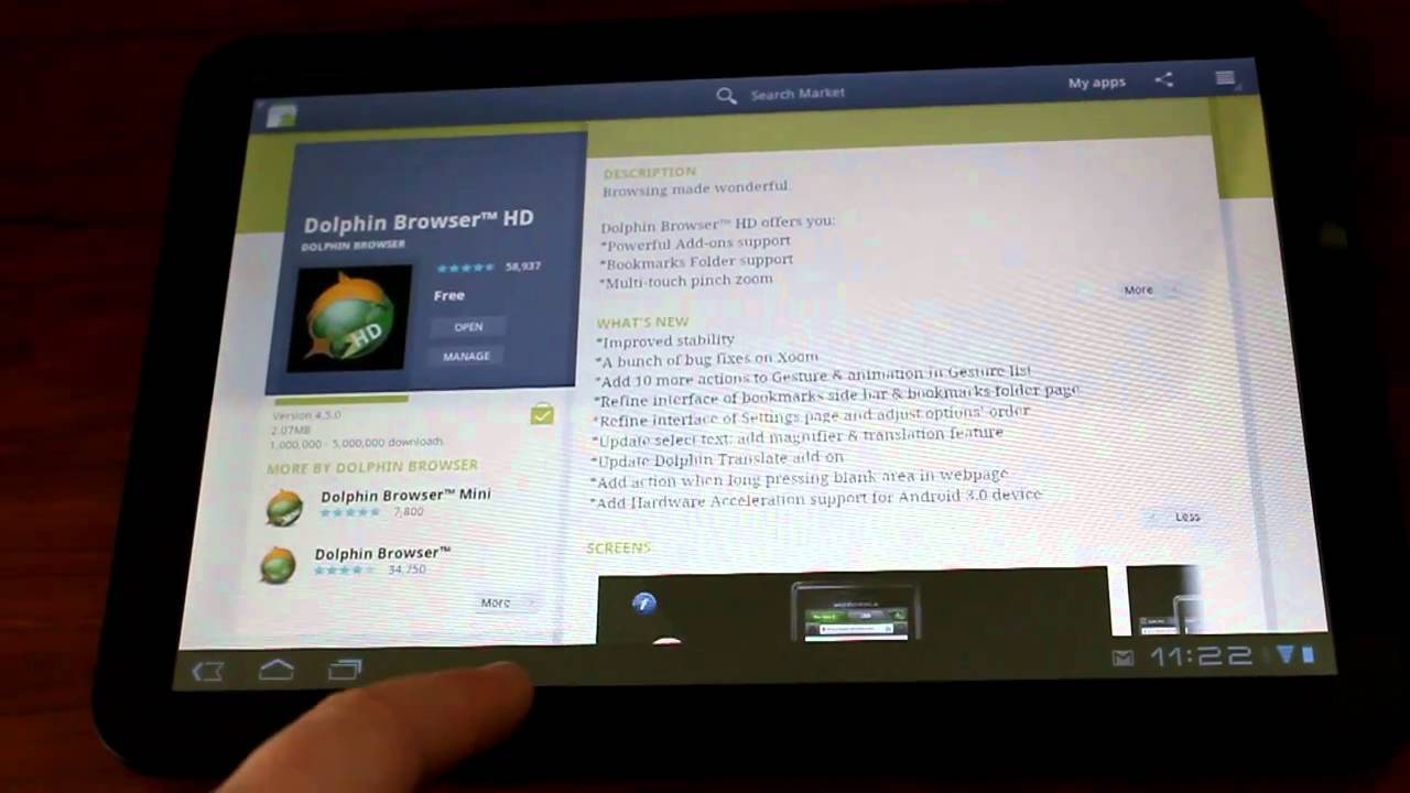 YouTube: Dolphin Browser-u dodato hardversko ubrzanje