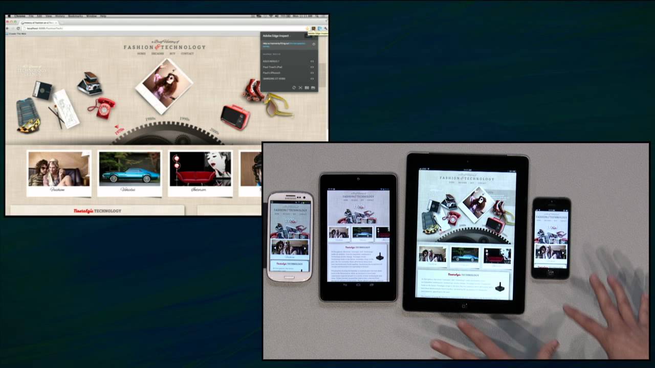 YouTube: Adobe Edge Inspect