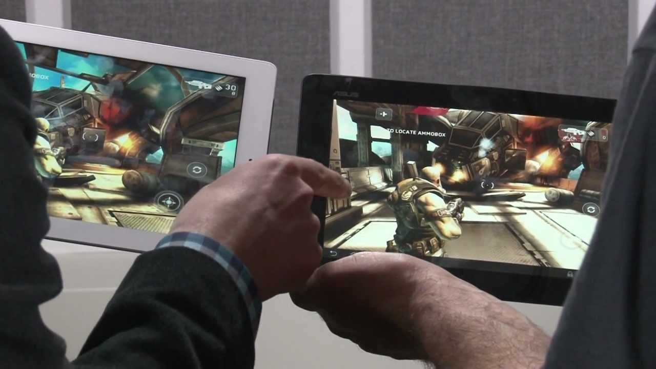 YouTube: [video] Nvidia Tegra 3 vs. Apple A5X