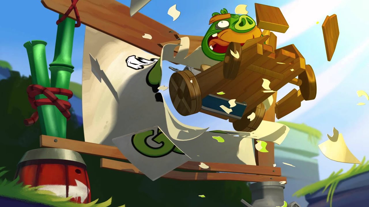 YouTube: Angry Birds Go! - Rovio vožnja