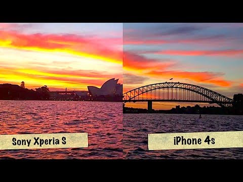 YouTube: Xperia S vs iPhone 4s u Timelapse videu