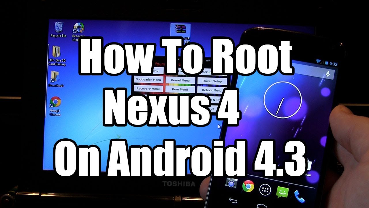 YouTube: Kako rutovati Nexus 4 sa Android verzijom 4.3?