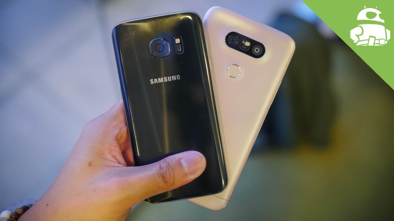 YouTube: Samsung Galaxy S7 vs LG G5 #MWC2016