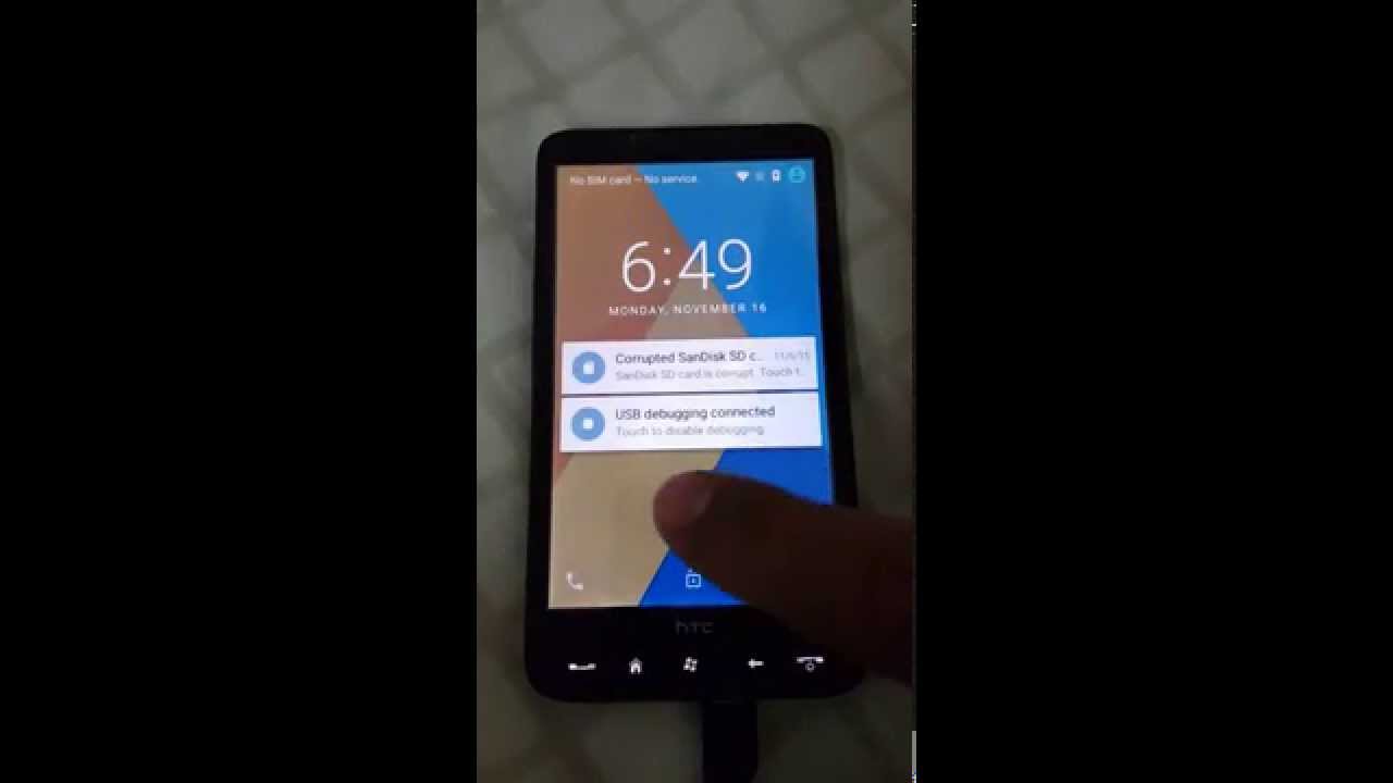 YouTube: Android 6.0 portovan na HTC HD2