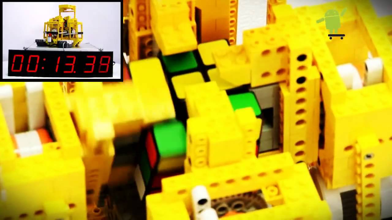 YouTube: Android i rubikove kocke