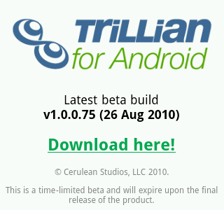 Trillian for Android