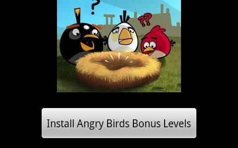 angry birds bonus nivoi