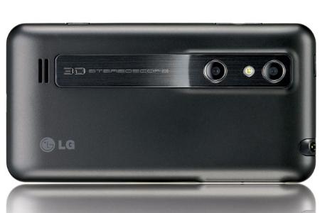 LG Optimus 3D kamera
