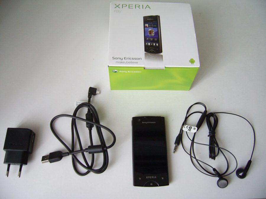 Sony Ericsson Xperia ray unboxing
