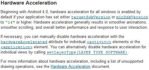 hardware acceleration