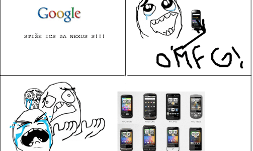 Google Nexus S ICS