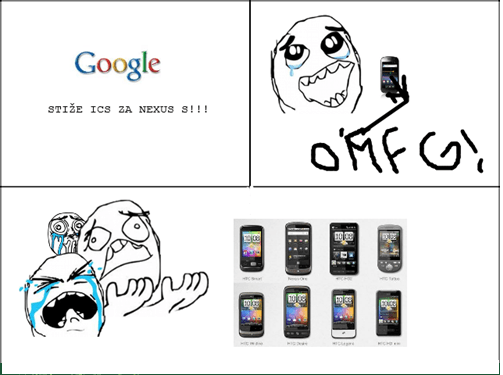 Google Nexus S ICS