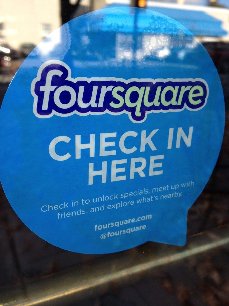 Foursquare Sticker
