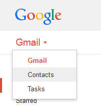 gmail kontakti